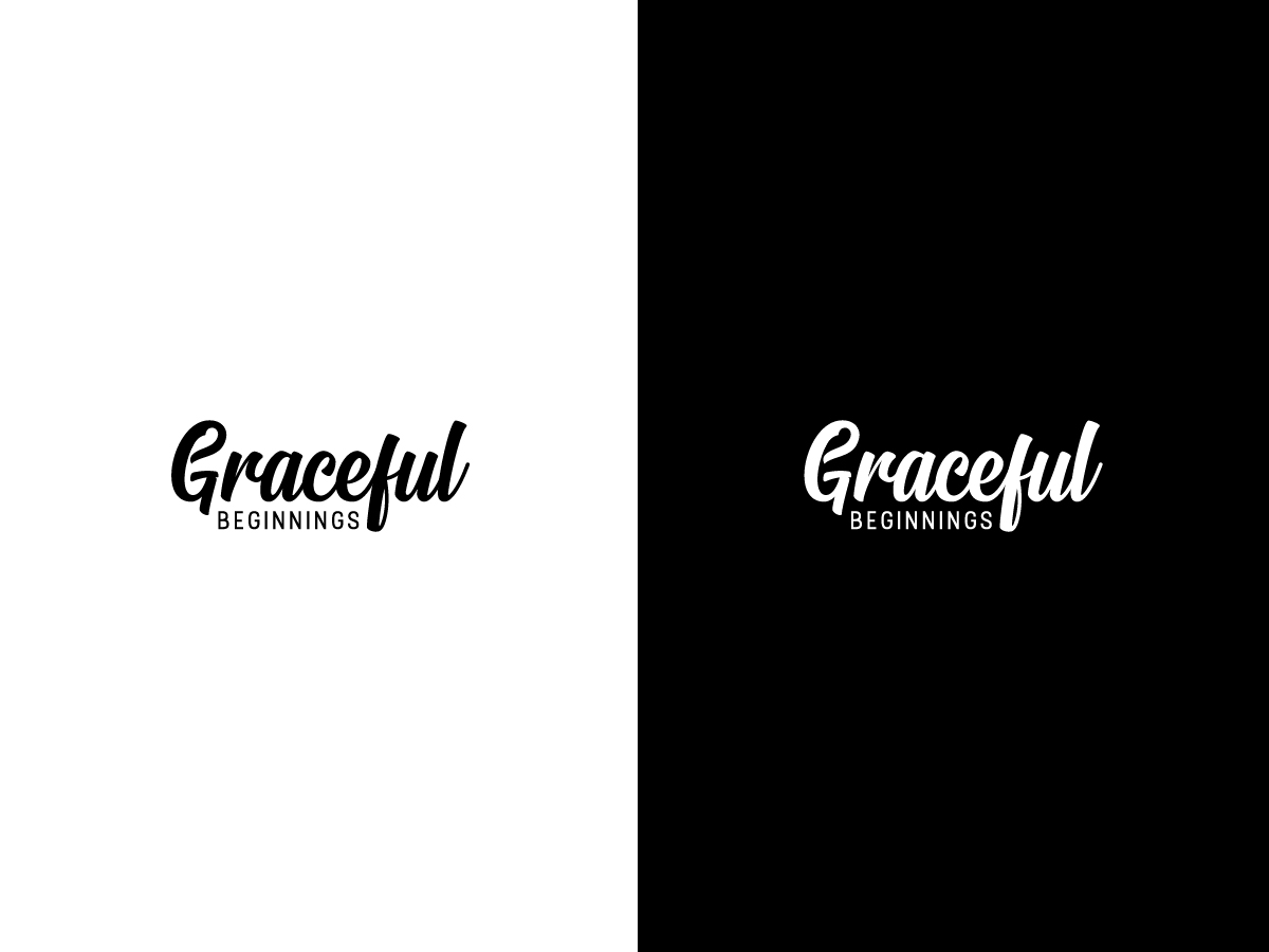 Logo-Design von happybrain design für Graceful Beginnings Midwifery | Design #22087989