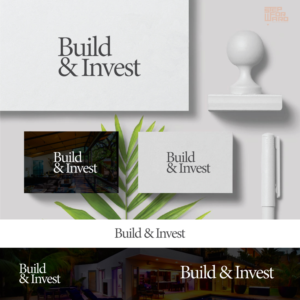 build & invest | Logo Design by step forward 2
