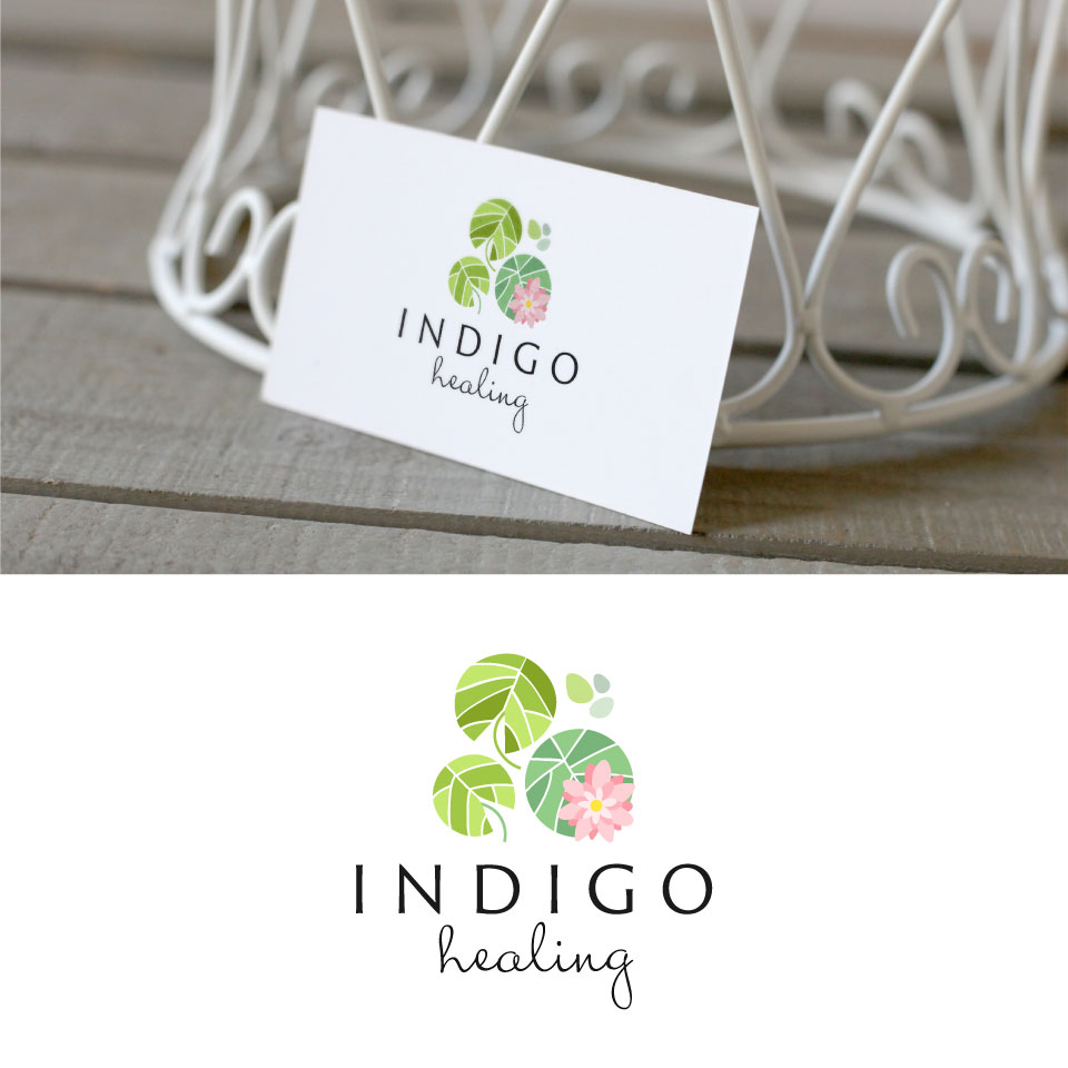 Logo Design by Cactus Designs for Indigo Healing | Design #22053420
