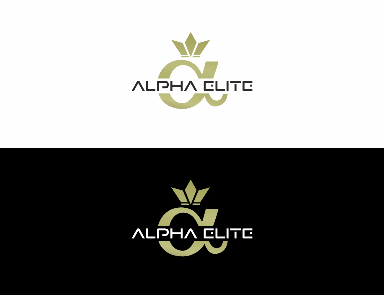 Logo Design by MOH Studio for alpha elite | Design #22272901
