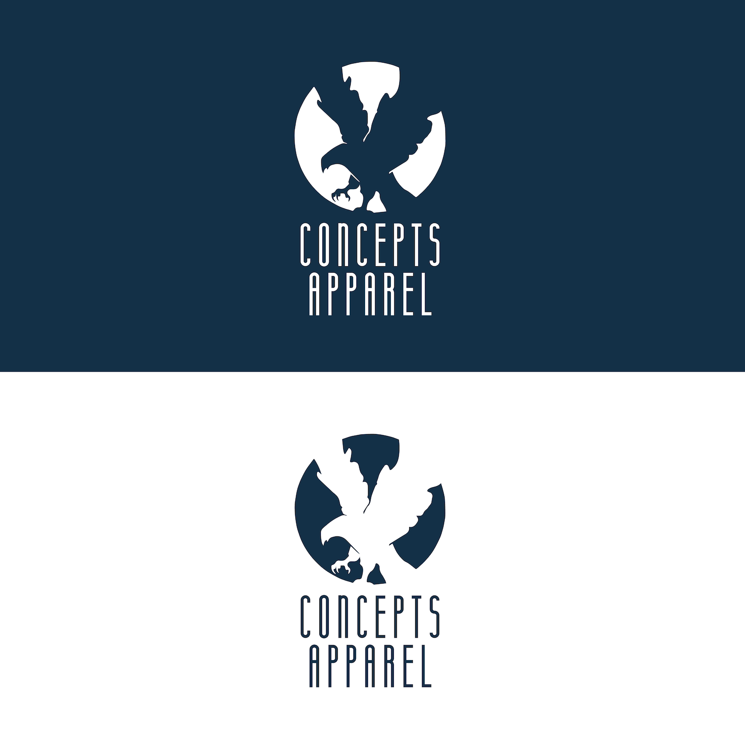 Logo Design by Atlantes for Concepts Apparel LLC | Design #22052143