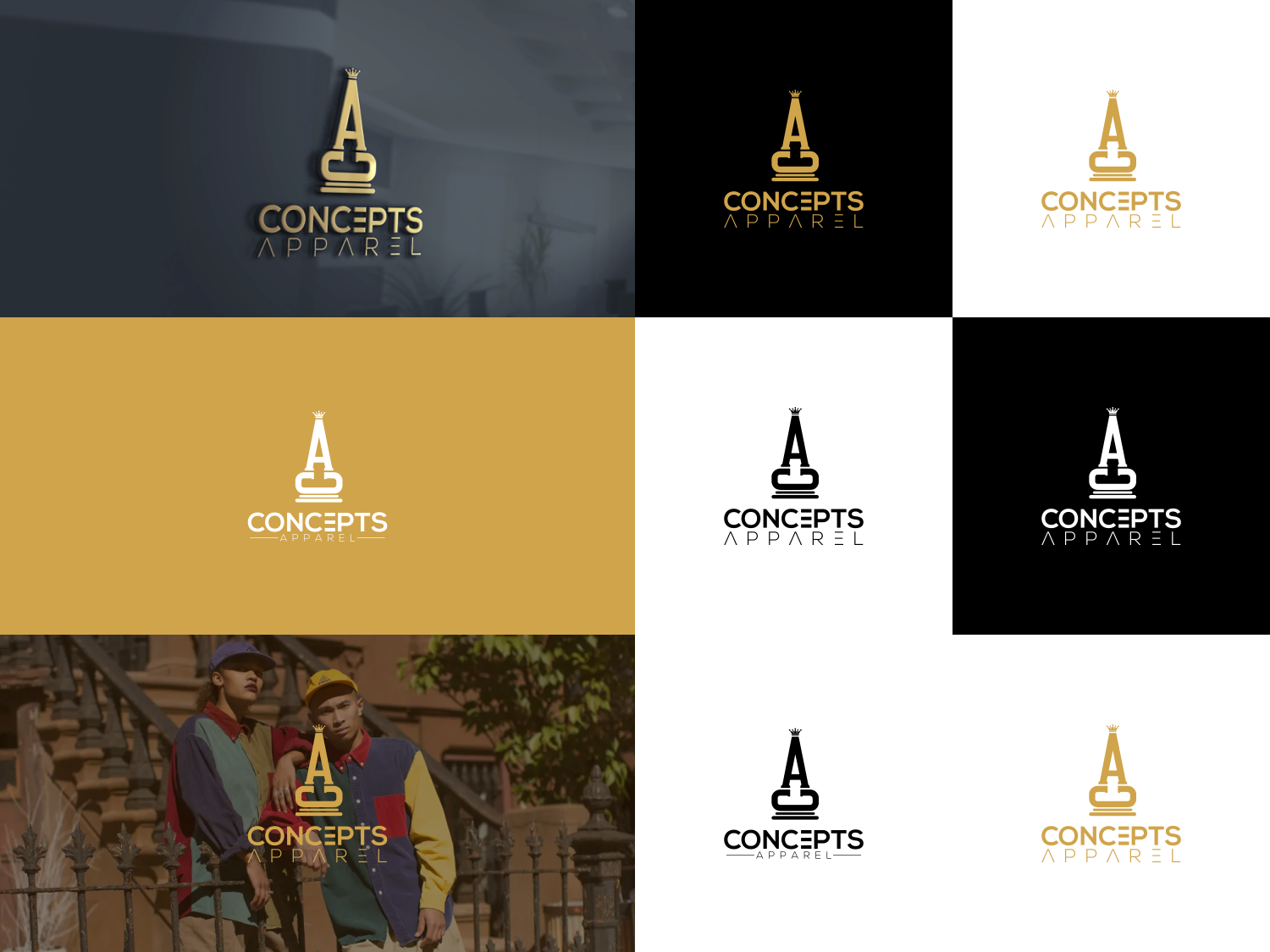 Logo Design by sinau_nggambar for Concepts Apparel LLC | Design #22076907