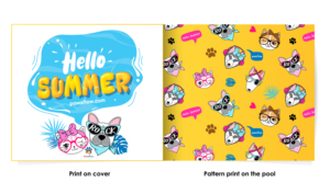 Foldable pet swimming pool design needed | Diseño Gráfico por Pinky 