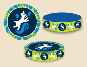 Foldable pet swimming pool design needed | Graphic Design by LIZZY LO