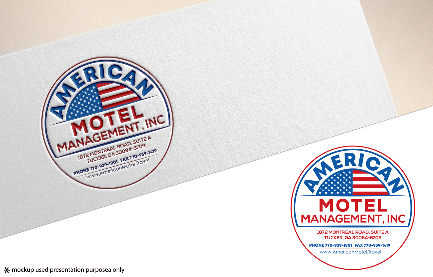 Diseño de Logo por Juli creation para American Motel Management, Inc. | Diseño #22055005