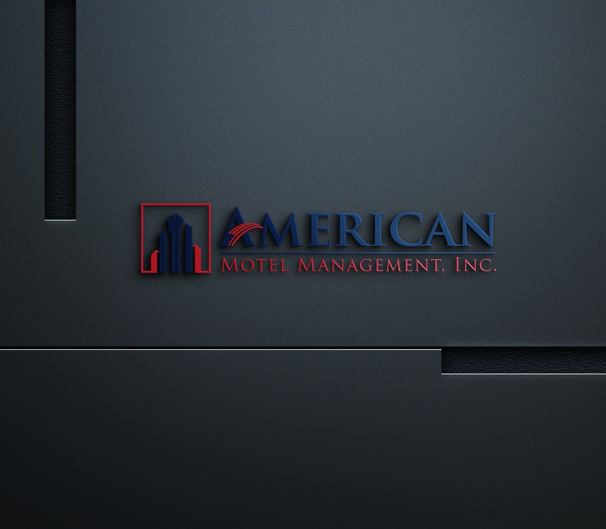 Logo Design by Graphic_studio20 for American Motel Management, Inc. | Design #22059386