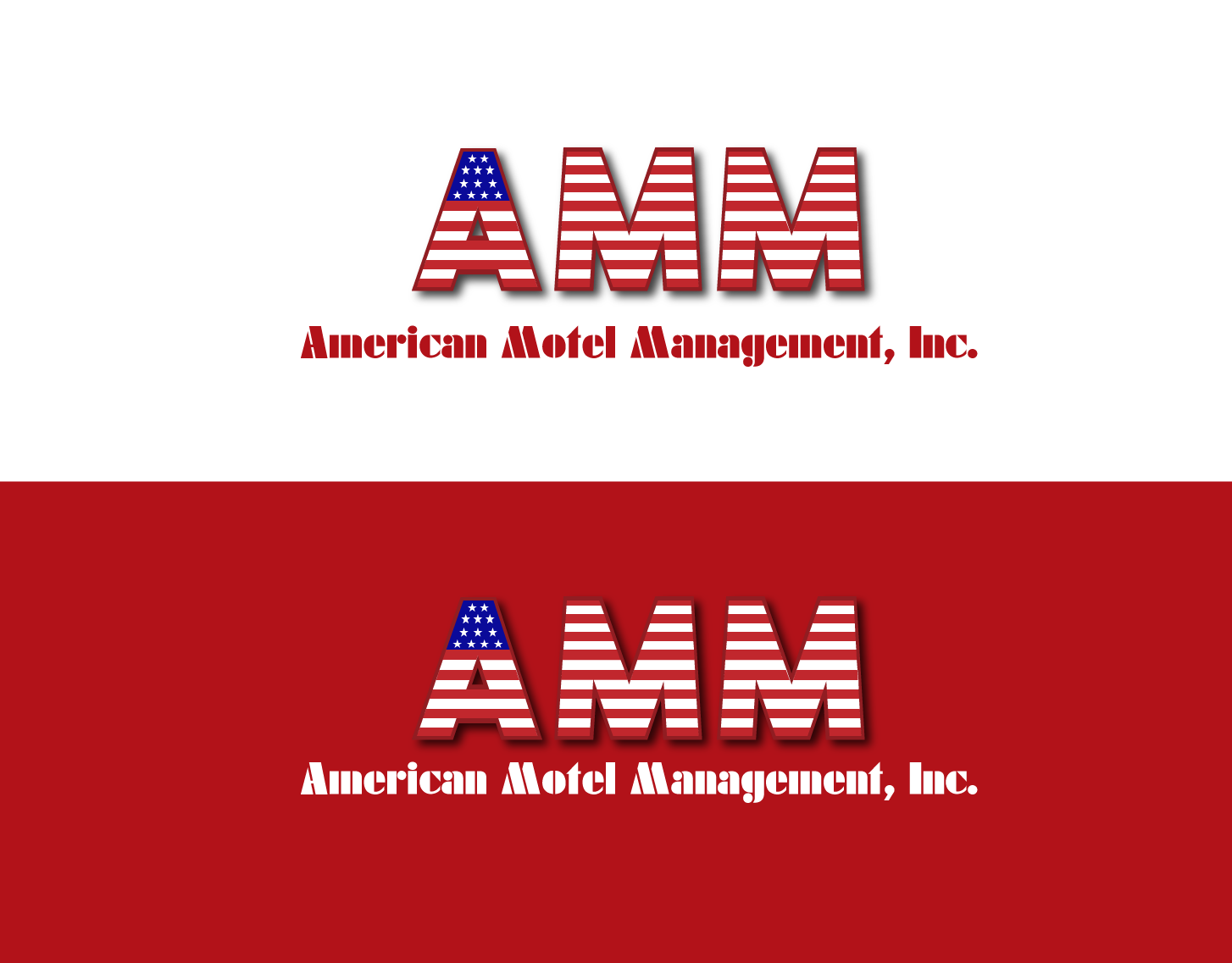 Logo Design by IHefney for American Motel Management, Inc. | Design #22053773