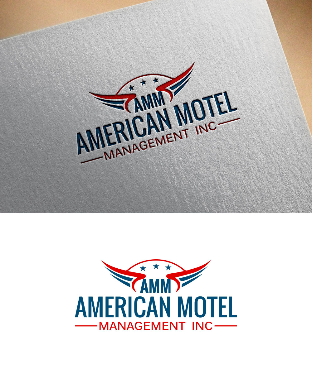 Logo Design by Aliqa Design for American Motel Management, Inc. | Design #22056342
