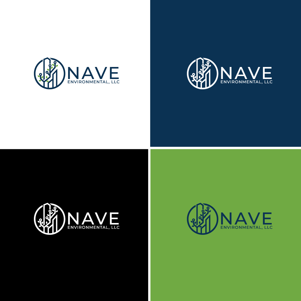 Logo Design by Graphic Bricks for Nave Environmental, LLC | Design #22048128