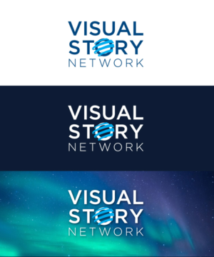 Visual Story Network | Logo Design by Sergio Coelho