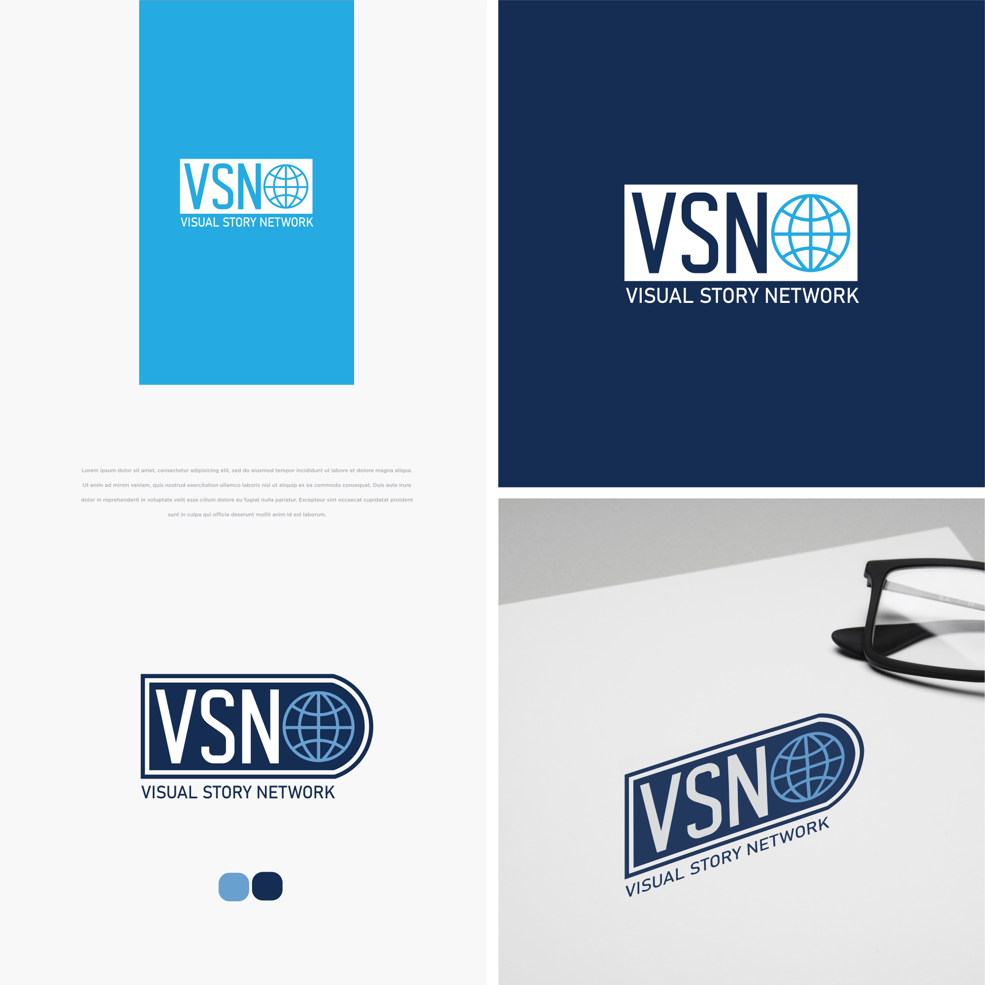 Logo Design by mike edan for Visual Story International | Design #22073368