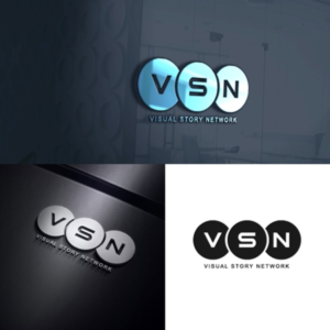 Visual Story Network | Logo Design by mam1