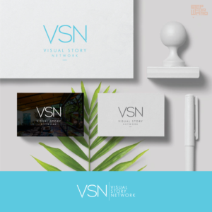 Visual Story Network | Logo-Design von step forward 2