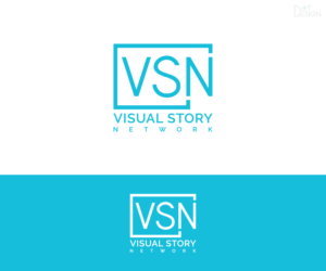Visual Story Network | Logo Design by Dot Design 3