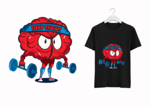 Apparel Decorator in need of a Tshirt  design based on brain power | T-Shirt-Design von typeo1978