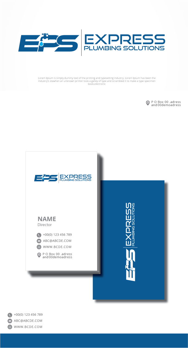 Logo Design by graphicevolution for Express Plumbing Solutions | Design #22050380