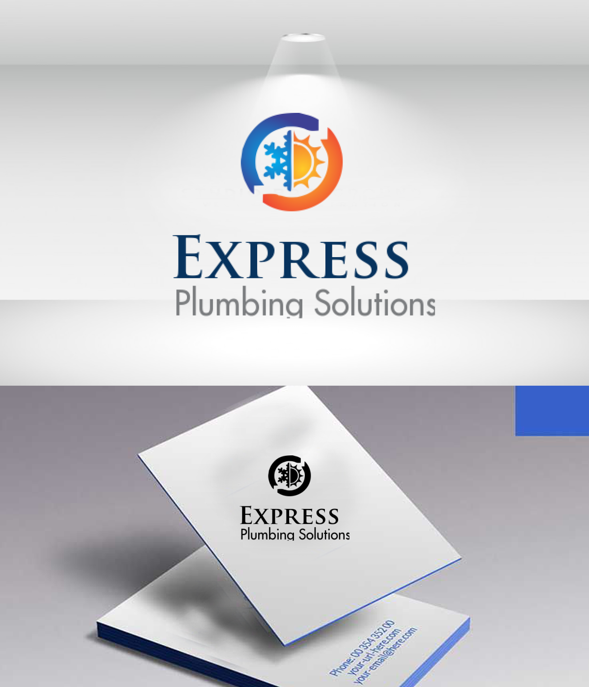 Logo Design by HaitCold 2 for Express Plumbing Solutions | Design #22074308