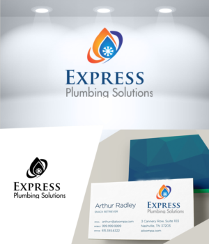 Logo Design by HaitCold 2 for Express Plumbing Solutions | Design: #22074318