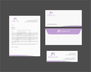 Stationery Design by INDIAN_Ashok for Purple Ox Pty Ltd | Design: #22049230