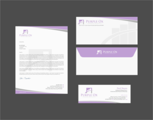 Stationery Design by INDIAN_Ashok for Purple Ox Pty Ltd | Design: #22049237