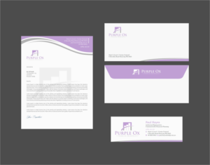 Stationery Design by INDIAN_Ashok for Purple Ox Pty Ltd | Design: #22049240