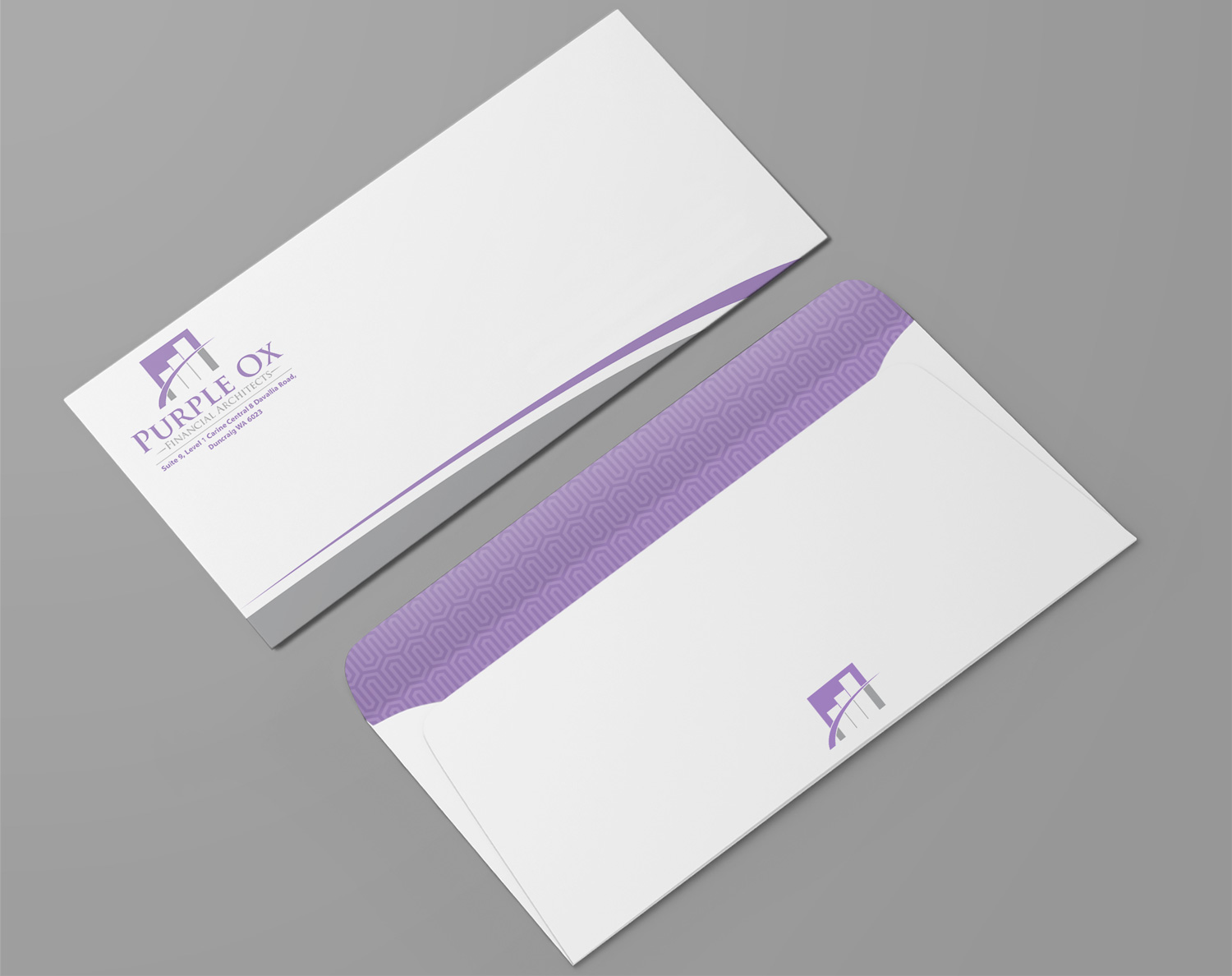 Stationery Design by Petter Goms for Purple Ox Pty Ltd | Design #22048618