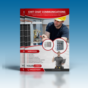 Chit Chat Communications - Electrical  | Flyer Design by aspiremedia