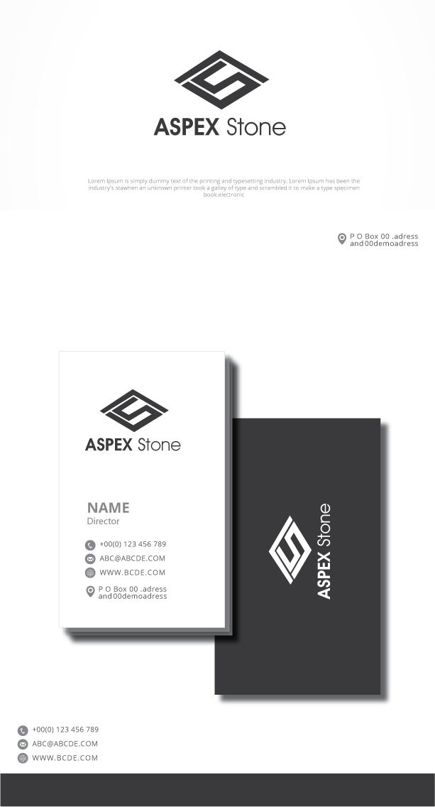 Logo Design by graphicevolution for ASPEX Stone | Design #22051016