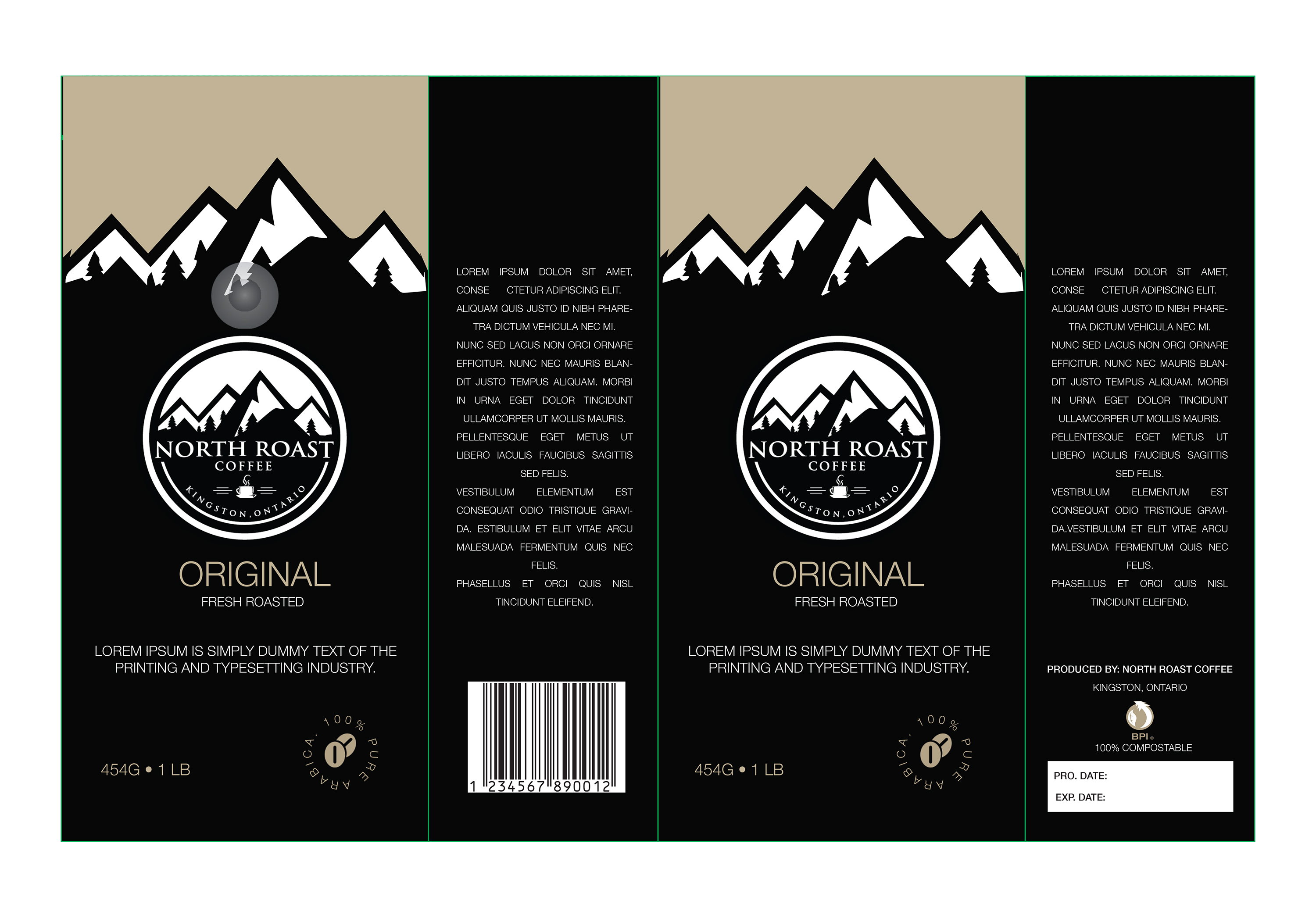 Design Emballage par Amer Flehan pour multatuli coffee merchants | Design #22051524
