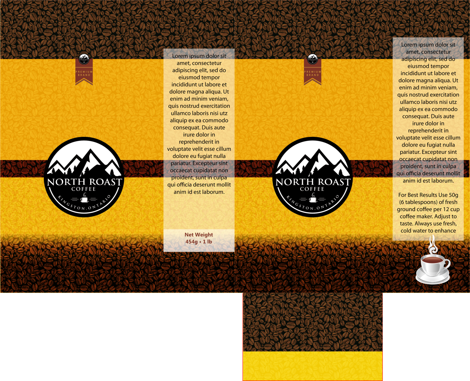 Diseño de Empaque por deen.hank8 2 para multatuli coffee merchants | Diseño #22059322
