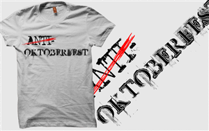 Anti-Oktoberfest | T-Shirt-Design von Ambrech