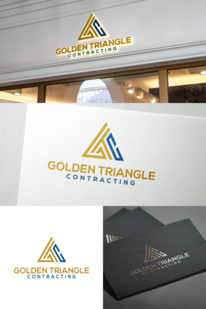 Golden Track Contracting | Logo Design by untung bertubi-tubi