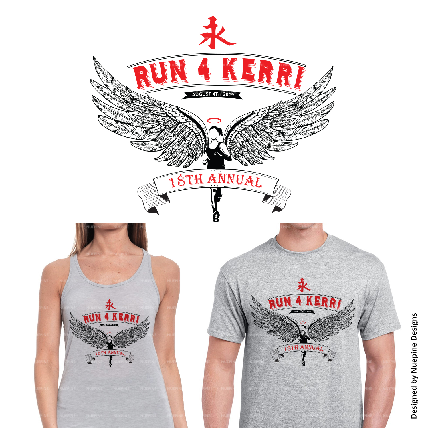 T-Shirt-Design von Nuepine Designs für dieses Projekt | Design #22071549