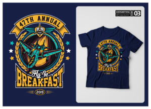 Design de T-shirt par Gohsantosa pour EAA Chapter 1227 | Design : #22052795