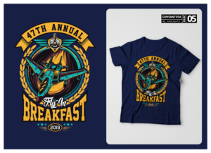 Design de T-shirt par Gohsantosa pour EAA Chapter 1227 | Design : #22052803