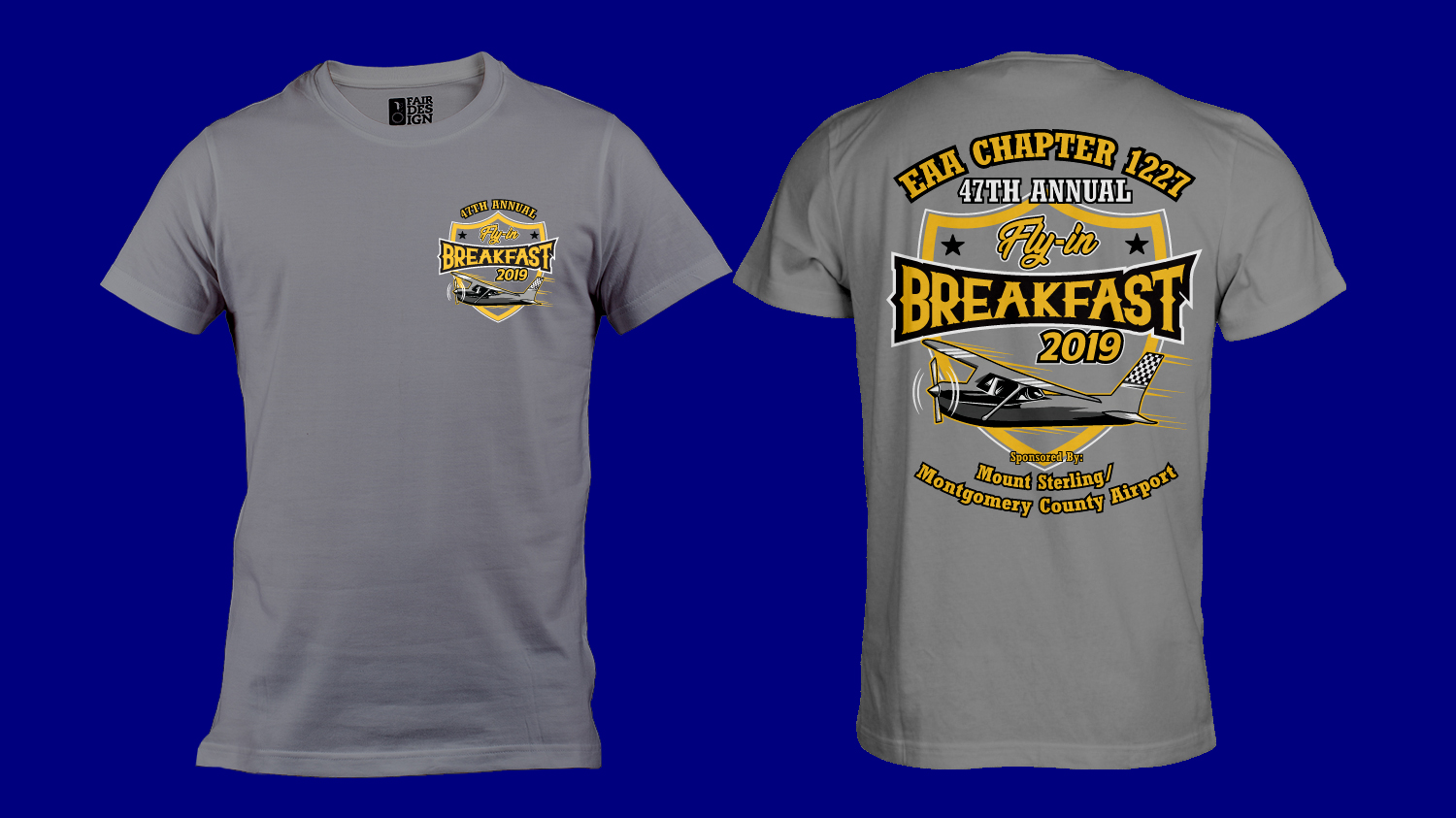 T-Shirt-Design von Uprinteez für EAA Chapter 1227 | Design #22058381