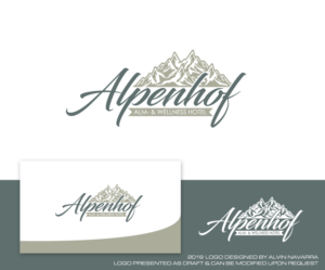 Logo-Design von alvinnavarra für Hotel Alpenhof e.K. | Design: #22084640