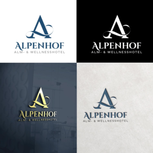 Logo-Design von Finley Johnson für Hotel Alpenhof e.K. | Design: #22103090