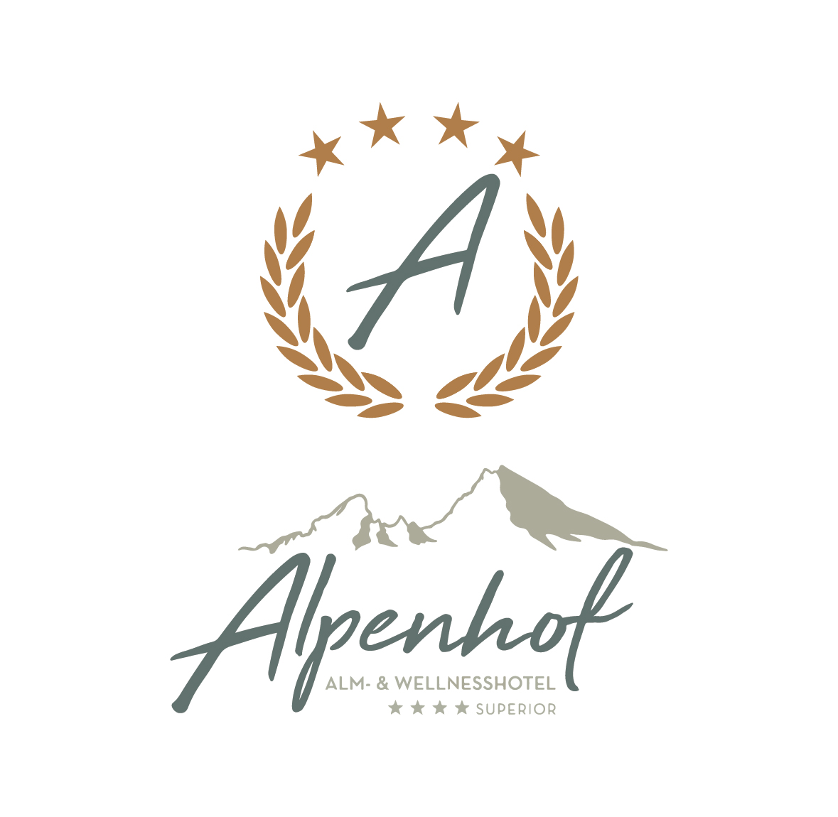 Logo Design by Al Pech for Hotel Alpenhof e.K. | Design #22058417