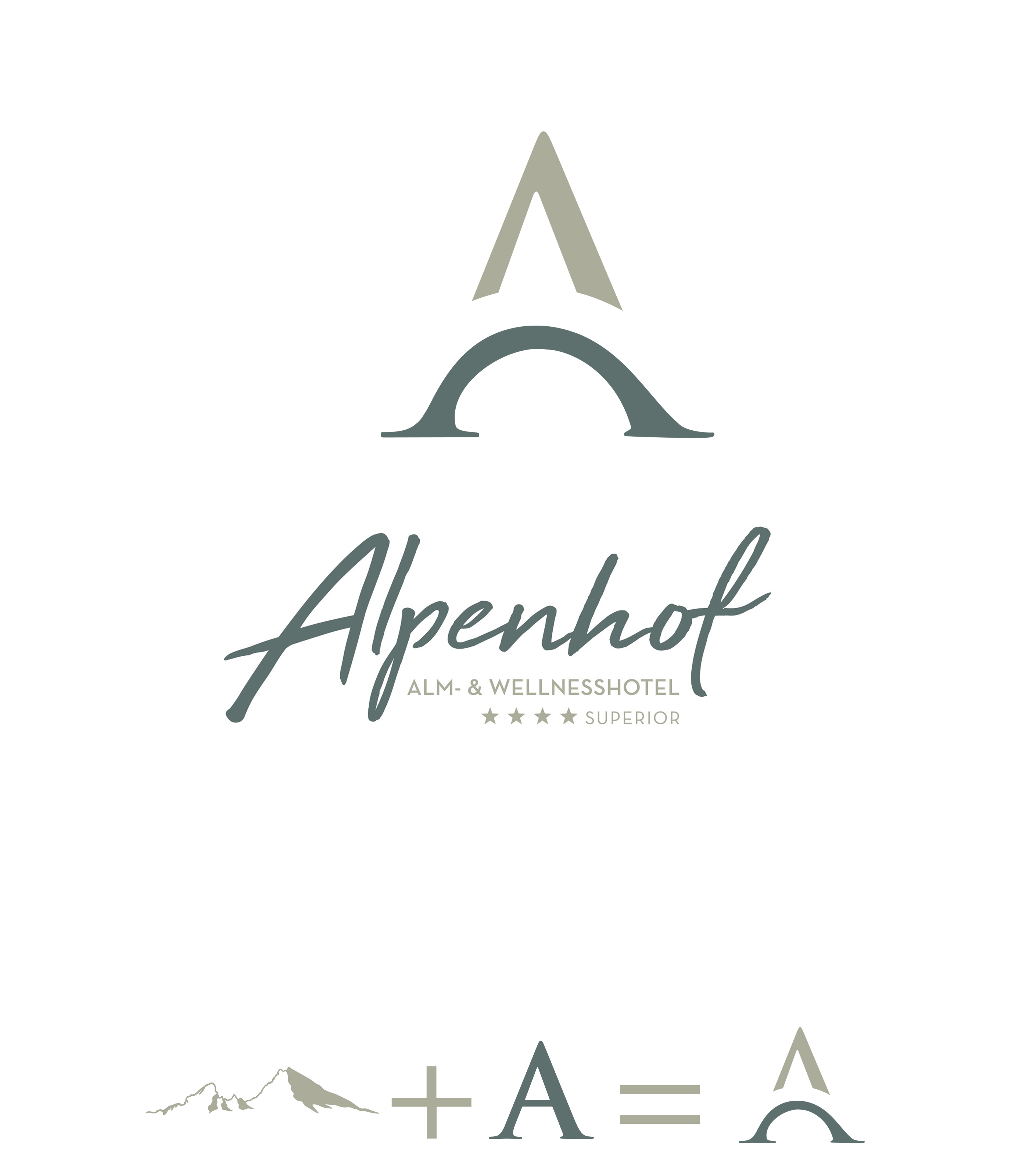 Logo Design by Ana Gocheva for Hotel Alpenhof e.K. | Design #22087487