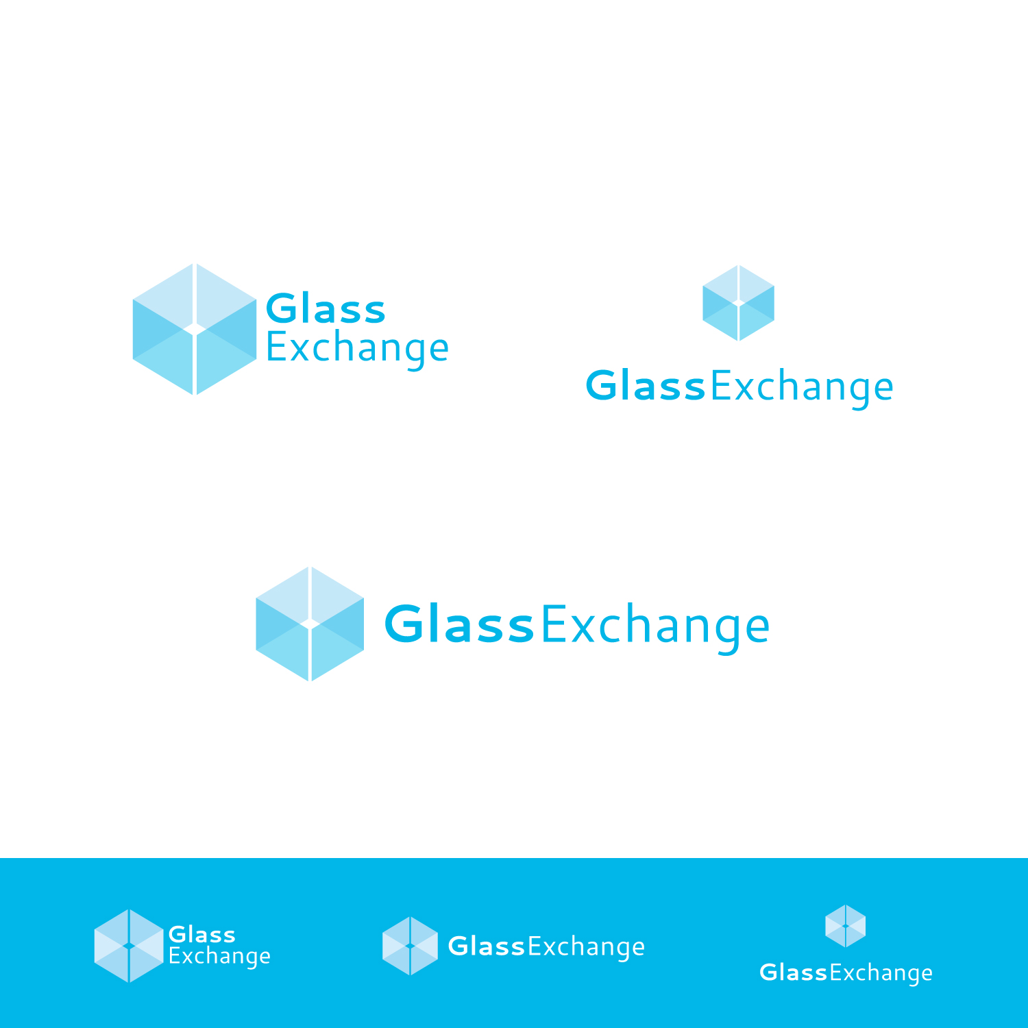 Diseño de Logo por Ellie Afonso para Glass Exchange | Diseño #22104798
