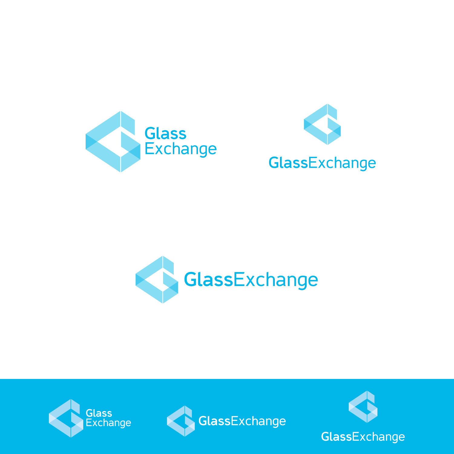 Diseño de Logo por Ellie Afonso para Glass Exchange | Diseño #22104846