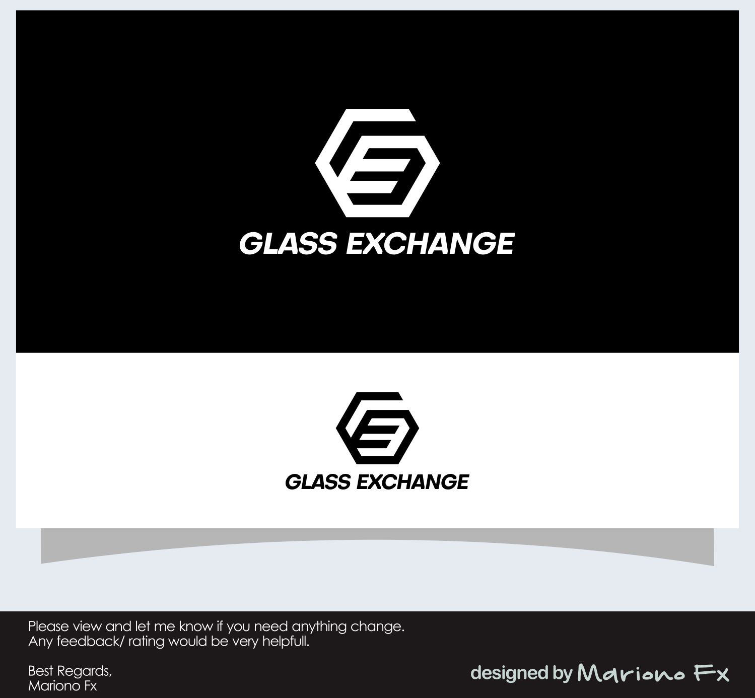 Diseño de Logo por Mariono Fx para Glass Exchange | Diseño #22052951