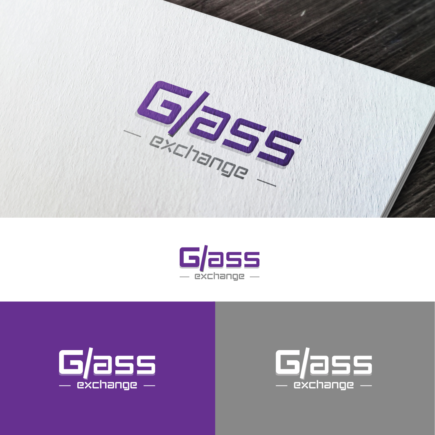 Diseño de Logo por Maxo-Biz para Glass Exchange | Diseño #22057932