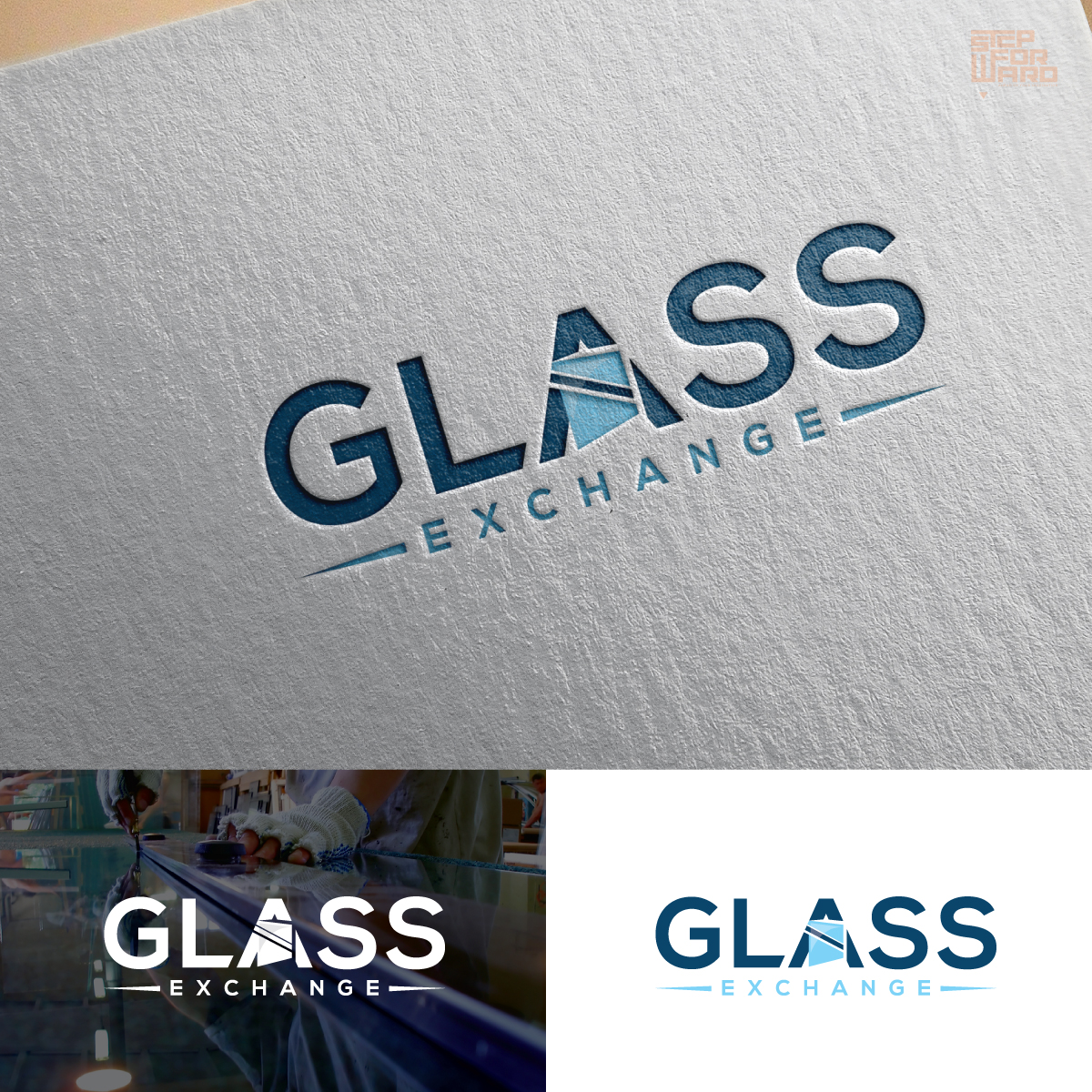 Logo Design for Glass Exchange by step forward 2 Design 22056475