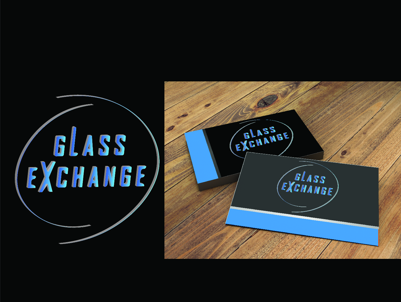Diseño de Logo por Zamanhere para Glass Exchange | Diseño #22098155