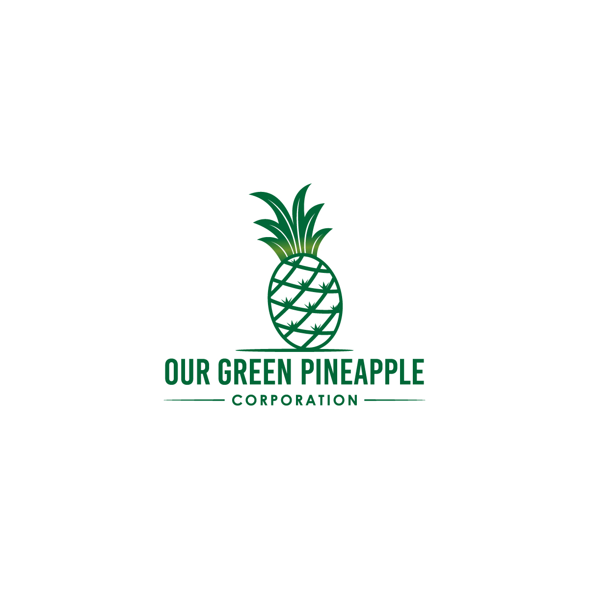 Diseño de Logo por creative.bugs para Our Green Pineapple Corporation | Diseño #22056836