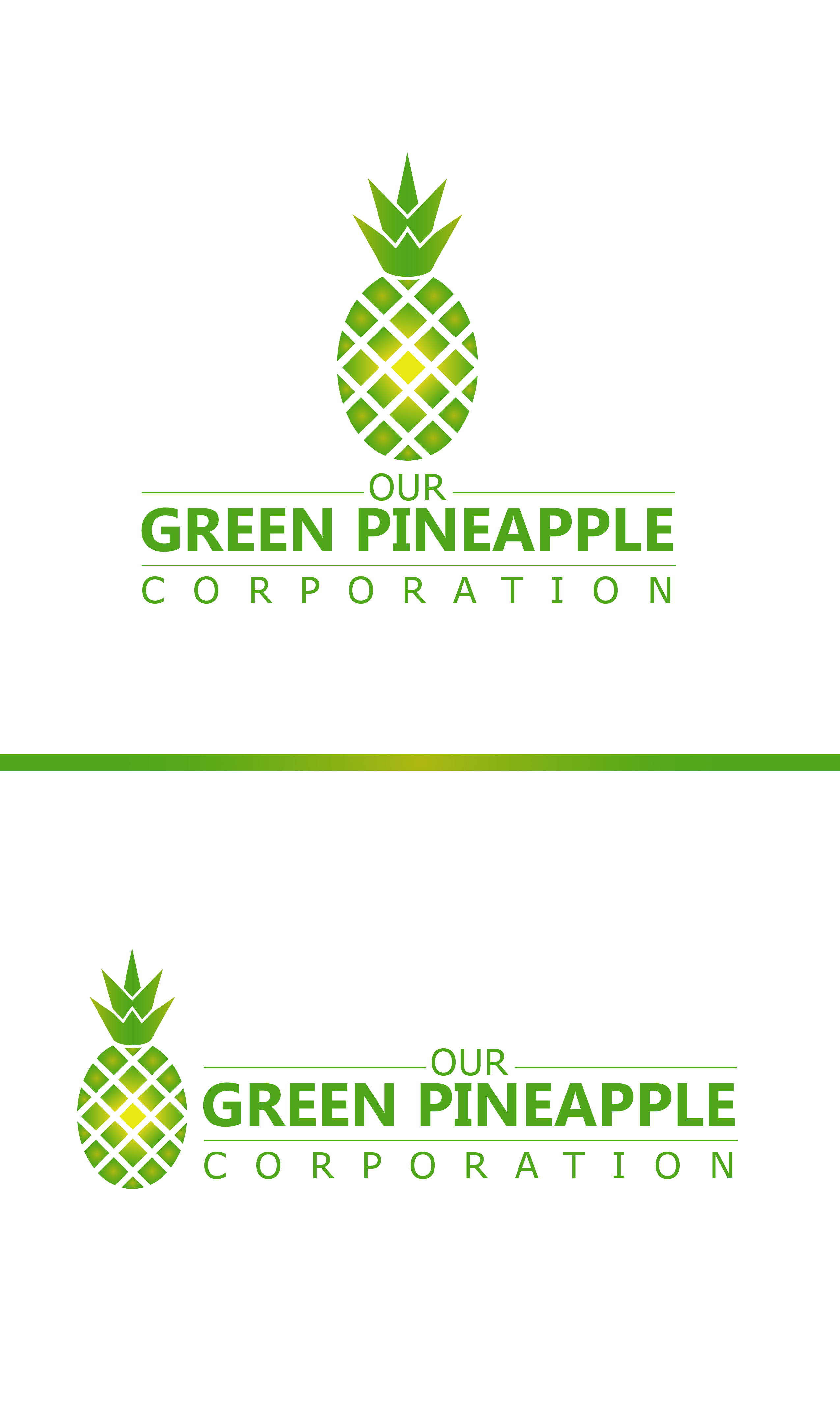Logo-Design von Design_Explorerz für Our Green Pineapple Corporation | Design #22099794
