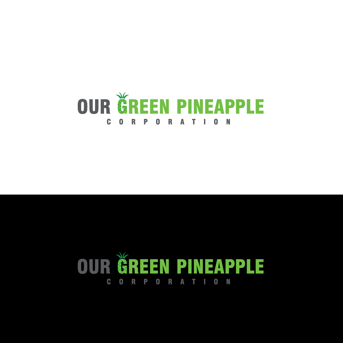 Logo Design by SK Creation for Our Green Pineapple Corporation | Design #22064262