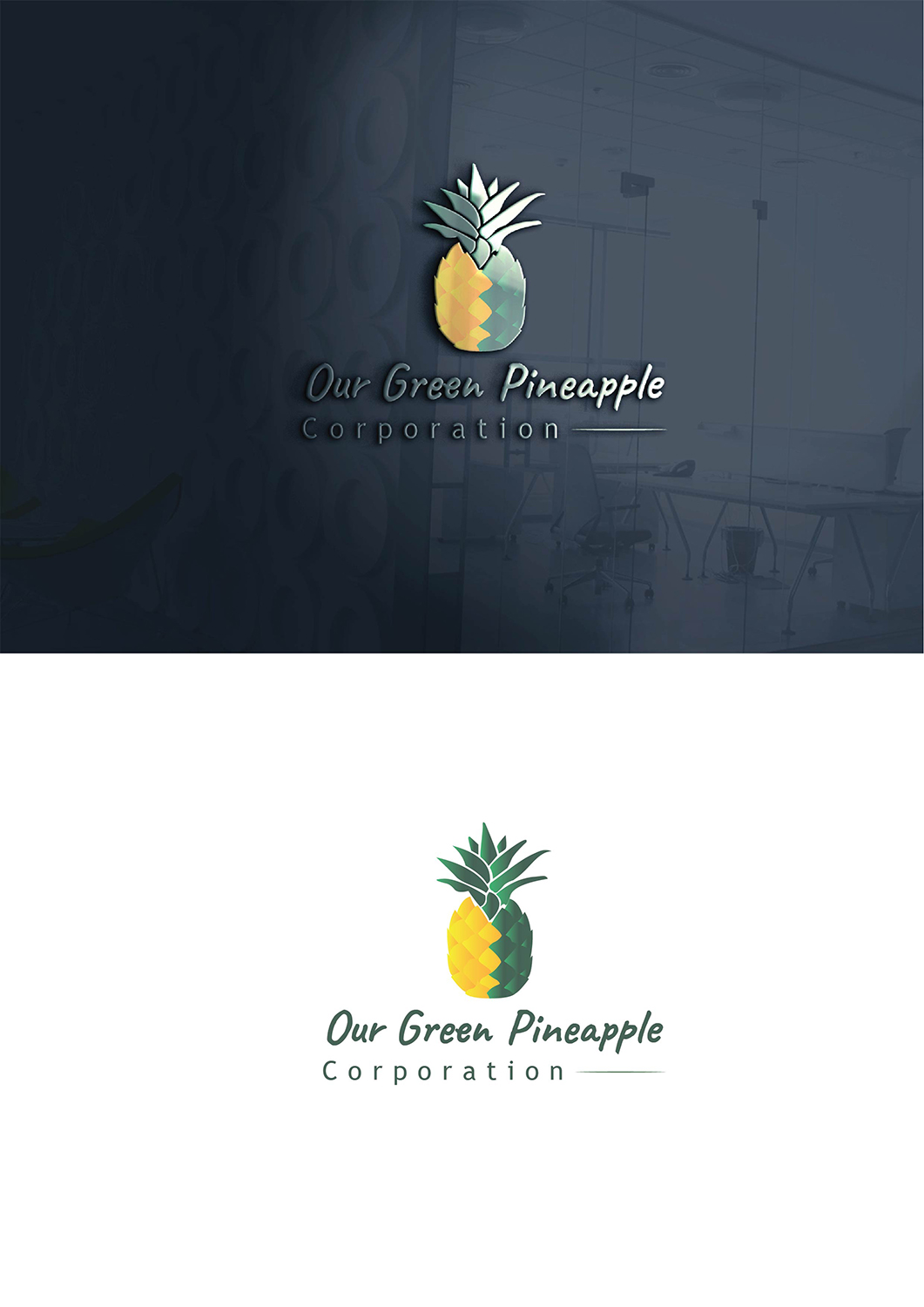 Diseño de Logo por A Y A N para Our Green Pineapple Corporation | Diseño #22065572